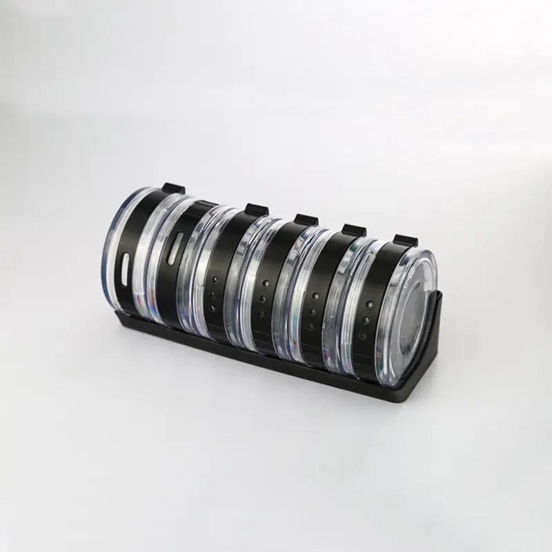 Set Of 6 Coin Spice Jar, Kitchen Condiment Storage Box, Multifunctional Transparent Cellular Spice Bowl, Creative Transparent Seasoning Cans, Kitchen Spice Mill Storage Condiment Bottles Set Of 6 Coin Spice Jar, Kitchen Condiment Storage Box, Multifunctional Transparent Cellular Spice Bowl, Creative Transparent Seasoning Cans, Kitchen Spice Mill Storage Condiment Bottles